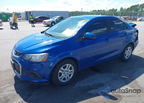 2017 Chevrolet Sonic Ls Auto z USA, uszkodzony, nr VIN 1G1JB5SH4H4171782